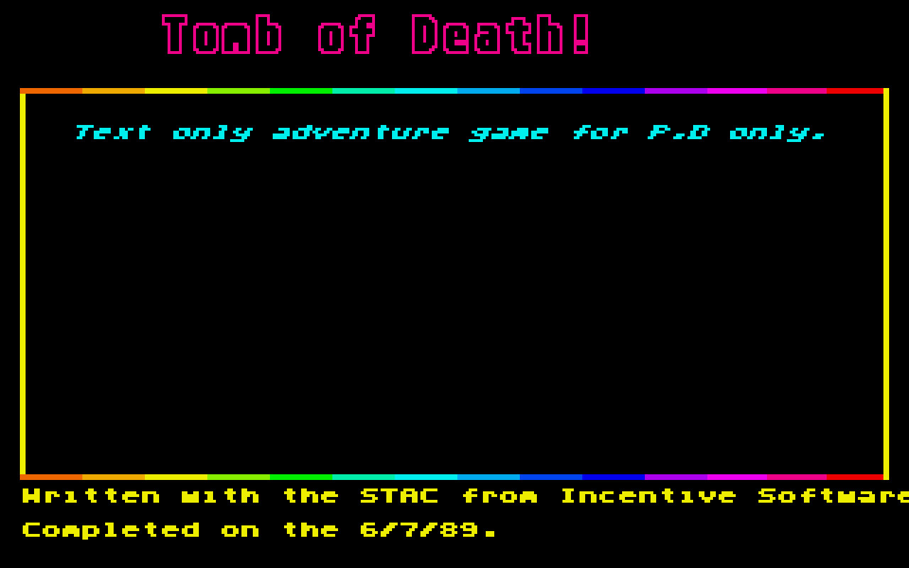 Tomb of Death — screenshot 1